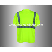 100% polyester safety t-shirt protective clothing for man Safety Apparel Wholesale